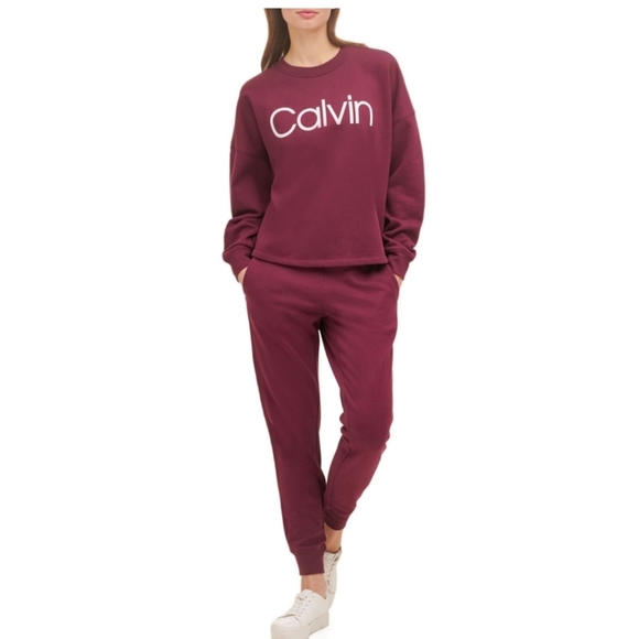 Calvin Klein logo Sweatshirt and jogger set - Picture 1 of 7